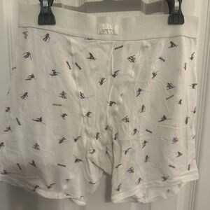 SKIMS BOYFRIEND T-SHIRT AND BOXER SET *le*